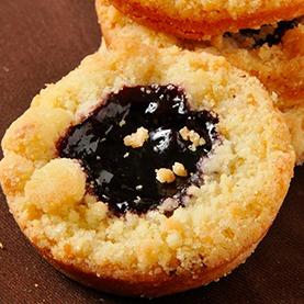 Blackberry Crumble Pie Cookies