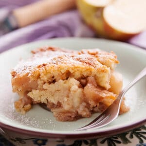 Gluten-Free Apple Custard Cake