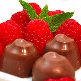 Raspberry Chocolate Truffle Berry Bombs