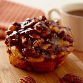 Apple Sticky Bun Muffins