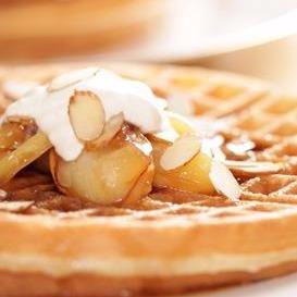 Caramel Apple Waffle Topping