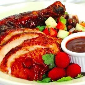 Smoked Raspberry Barbecue Chicken