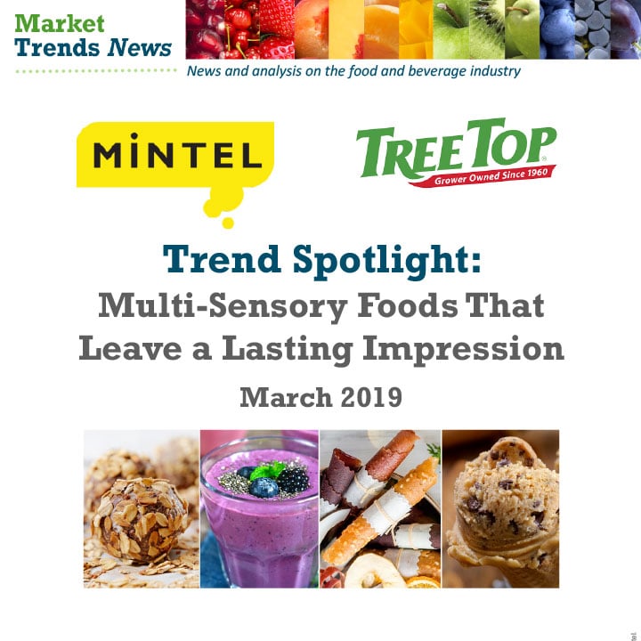 2019 Multi-Sensory Food Trends