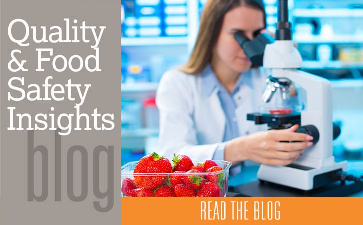 Quality & Food Safety Insights